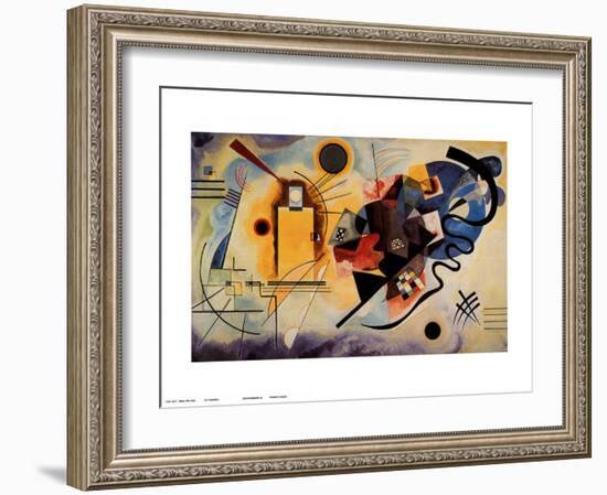 Yellow Red Blue, c.1925-Wassily Kandinsky-Framed Art Print