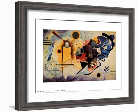 Yellow Red Blue, c.1925-Wassily Kandinsky-Framed Art Print