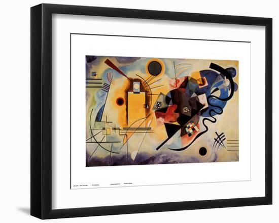 Yellow Red Blue, c.1925-Wassily Kandinsky-Framed Art Print