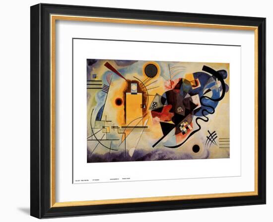 Yellow Red Blue, c.1925-Wassily Kandinsky-Framed Art Print