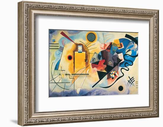 Yellow Red Blue, c.1925-Wassily Kandinsky-Framed Premium Giclee Print