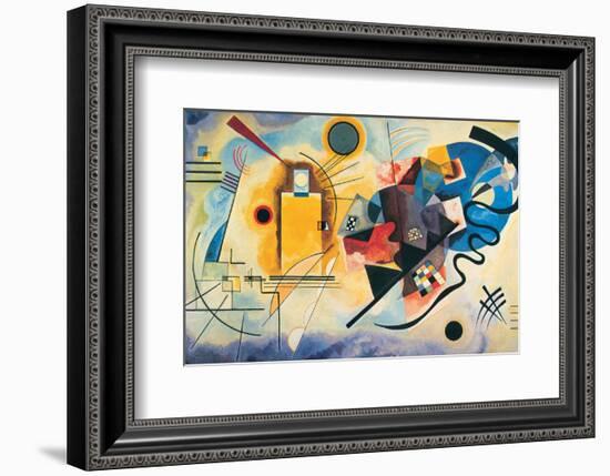 Yellow Red Blue, c.1925-Wassily Kandinsky-Framed Premium Giclee Print