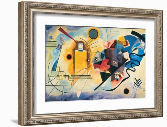 Yellow Red Blue, c.1925-Wassily Kandinsky-Framed Premium Giclee Print