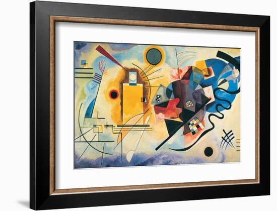 Yellow Red Blue, c.1925-Wassily Kandinsky-Framed Premium Giclee Print