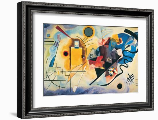 Yellow Red Blue, c.1925-Wassily Kandinsky-Framed Premium Giclee Print