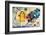 Yellow Red Blue, c.1925-Wassily Kandinsky-Framed Premium Giclee Print