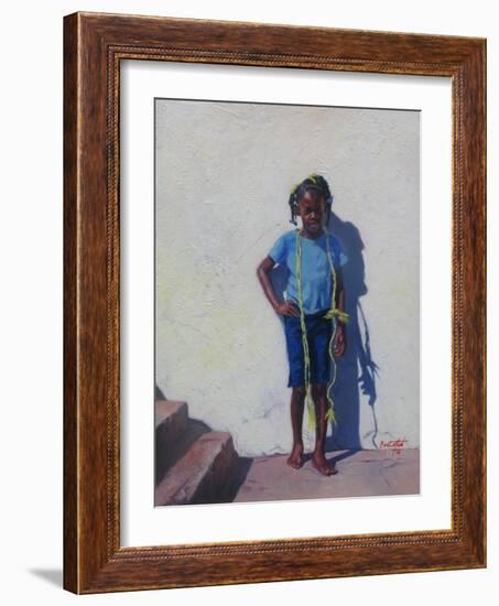 Yellow Rope, 2014-Colin Bootman-Framed Giclee Print