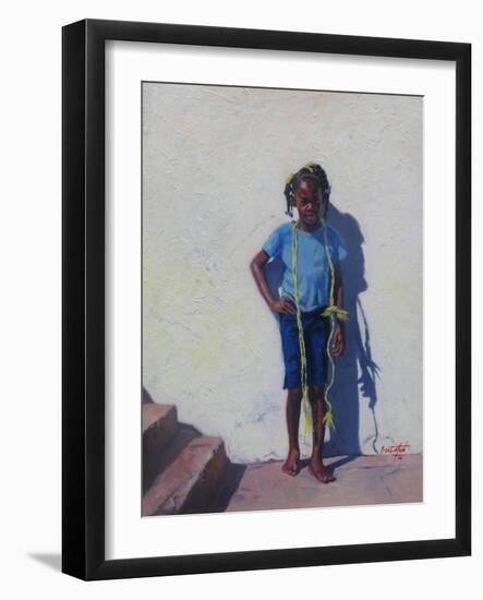 Yellow Rope, 2014-Colin Bootman-Framed Giclee Print