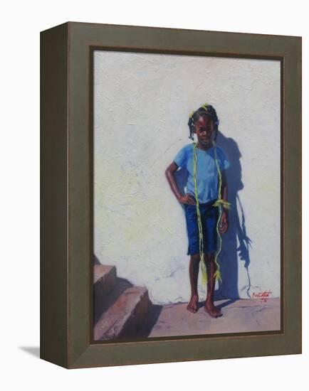 Yellow Rope, 2014-Colin Bootman-Framed Premier Image Canvas