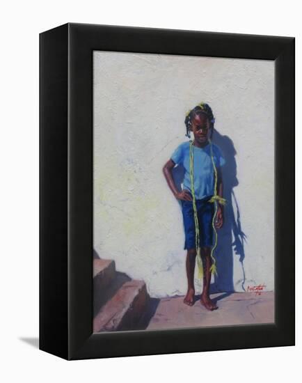 Yellow Rope, 2014-Colin Bootman-Framed Premier Image Canvas