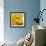 Yellow Rose-null-Framed Photographic Print displayed on a wall