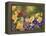 Yellow Roses and Songbirds-William Vanderdasson-Framed Premier Image Canvas