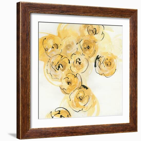 Yellow Roses Anew I-Chris Paschke-Framed Art Print