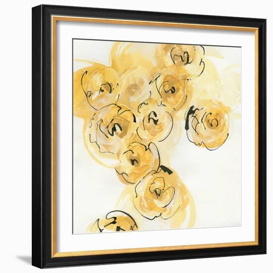 Yellow Roses Anew I-Chris Paschke-Framed Art Print