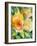 Yellow Roses Garden-Lanie Loreth-Framed Art Print