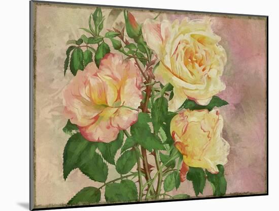 Yellow Roses-Cora Niele-Mounted Giclee Print