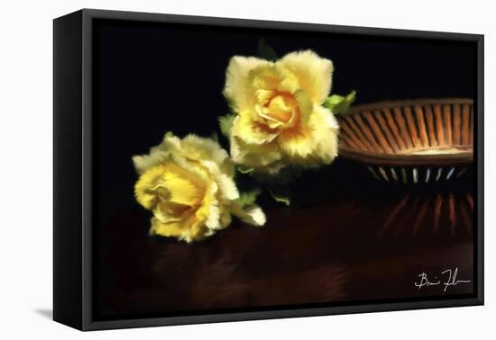 Yellow Roses-5fishcreative-Framed Premier Image Canvas