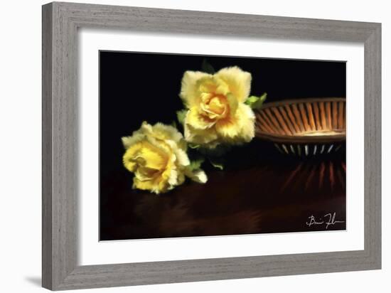 Yellow Roses-5fishcreative-Framed Giclee Print