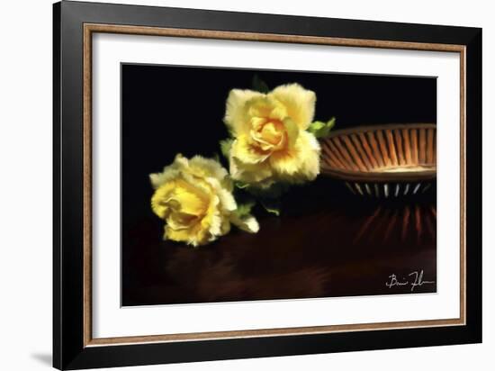 Yellow Roses-5fishcreative-Framed Giclee Print