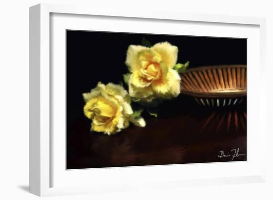 Yellow Roses-5fishcreative-Framed Giclee Print