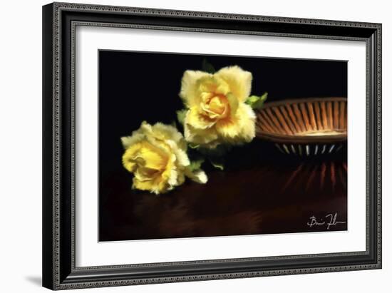 Yellow Roses-5fishcreative-Framed Giclee Print