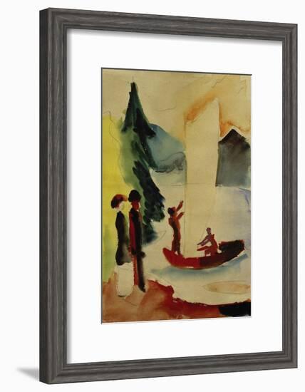 Yellow Sail-Auguste Macke-Framed Giclee Print