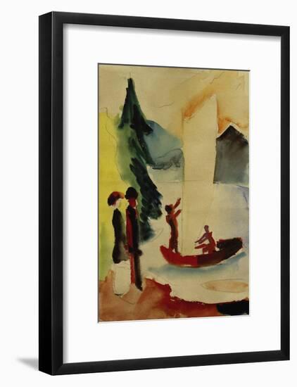 Yellow Sail-Auguste Macke-Framed Giclee Print