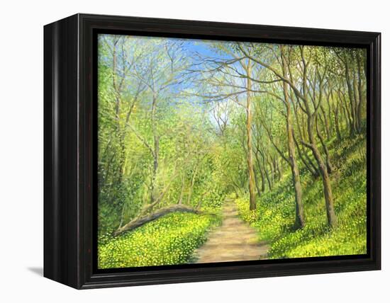 Yellow Scent-kirilstanchev-Framed Stretched Canvas