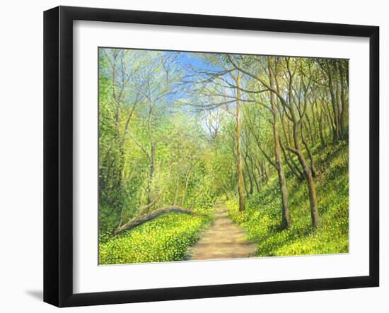 Yellow Scent-kirilstanchev-Framed Art Print