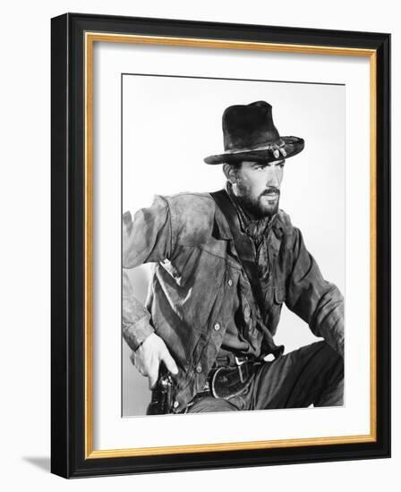 Yellow Sky, Gregory Peck, 1948-null-Framed Photo