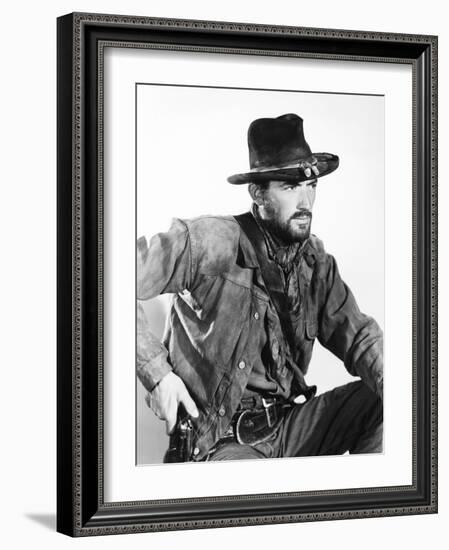 Yellow Sky, Gregory Peck, 1948-null-Framed Premium Photographic Print