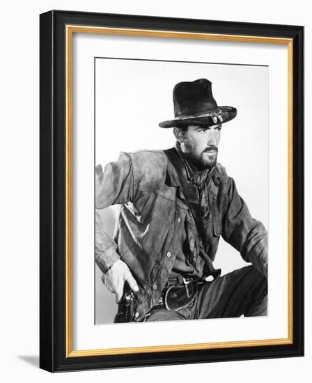 Yellow Sky, Gregory Peck, 1948-null-Framed Premium Photographic Print