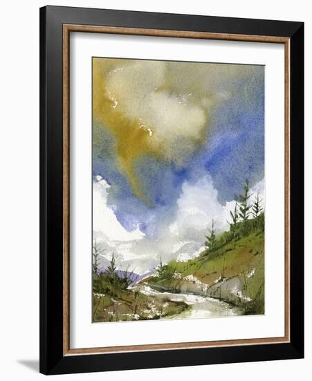 Yellow Sky-null-Framed Giclee Print