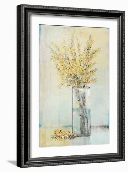 Yellow Spray in Vase I-Tim OToole-Framed Premium Giclee Print