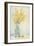 Yellow Spray in Vase II-Tim OToole-Framed Premium Giclee Print