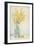 Yellow Spray in Vase II-Tim OToole-Framed Art Print