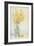 Yellow Spray in Vase II-Tim OToole-Framed Art Print