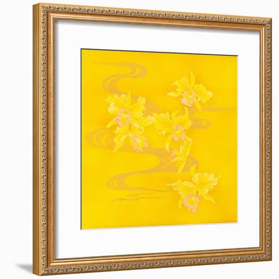 Yellow Stream-Haruyo Morita-Framed Art Print