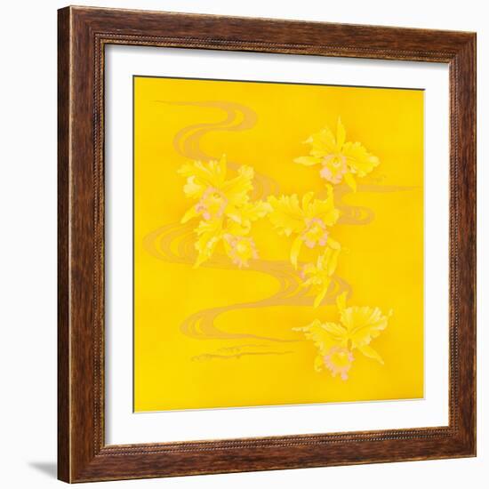 Yellow Stream-Haruyo Morita-Framed Art Print