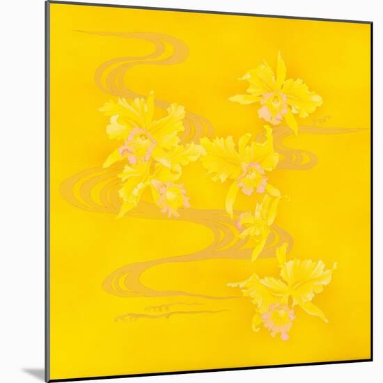 Yellow Stream-Haruyo Morita-Mounted Art Print