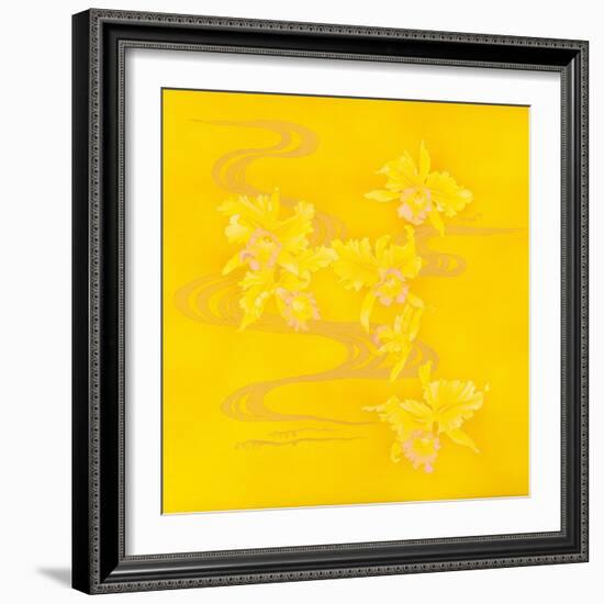 Yellow Stream-Haruyo Morita-Framed Art Print