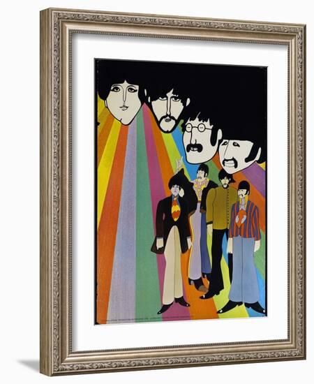 Yellow Submarine, 1968-null-Framed Premium Giclee Print