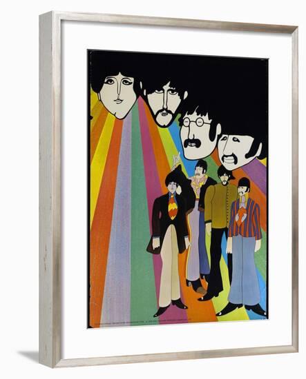 Yellow Submarine, 1968-null-Framed Premium Giclee Print