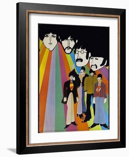 Yellow Submarine, 1968-null-Framed Giclee Print