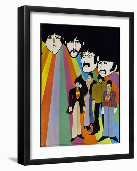 Yellow Submarine, 1968-null-Framed Giclee Print