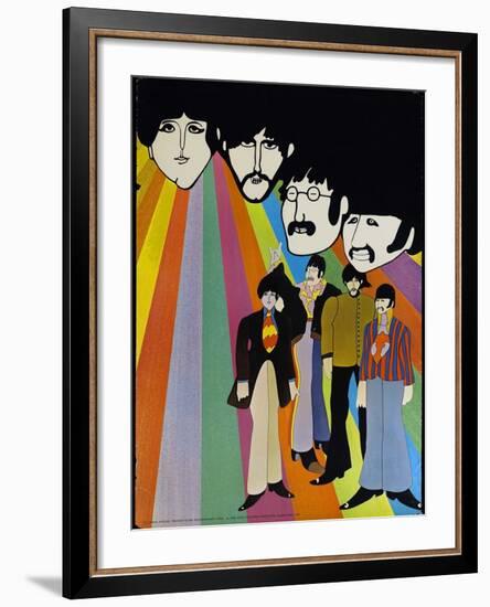 Yellow Submarine, 1968-null-Framed Giclee Print