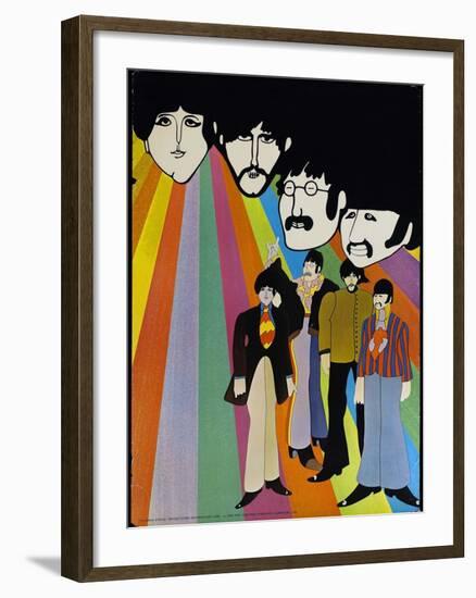 Yellow Submarine, 1968-null-Framed Giclee Print