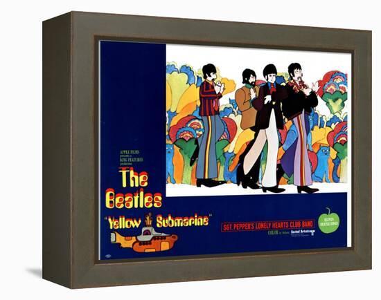 Yellow Submarine, 1968-null-Framed Stretched Canvas