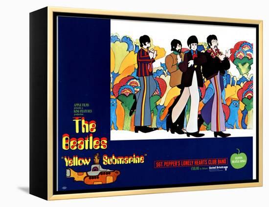 Yellow Submarine, 1968-null-Framed Stretched Canvas