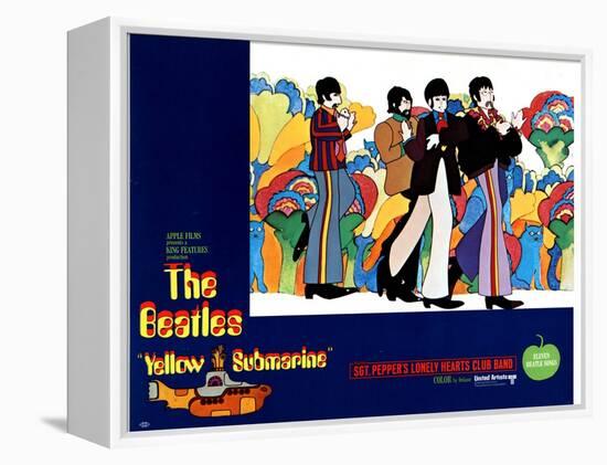 Yellow Submarine, 1968-null-Framed Stretched Canvas